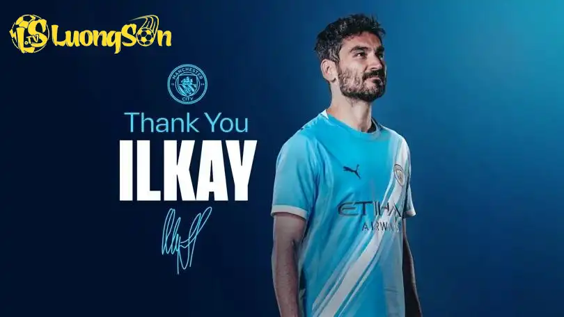 Man City chia tay Gundogan. (Ảnh: Man City) Man City chia tay Gundogan. (Ảnh: Man City)
