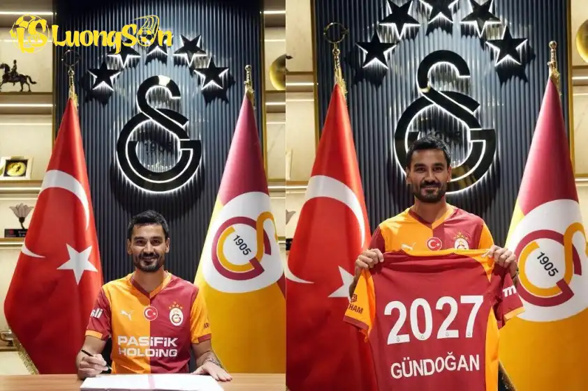 Thử thách mới của Gundogan cùng Galatasaray. (Ảnh: Nền tảng X) Thử thách mới của Gundogan cùng Galatasaray. (Ảnh: Nền tảng X)