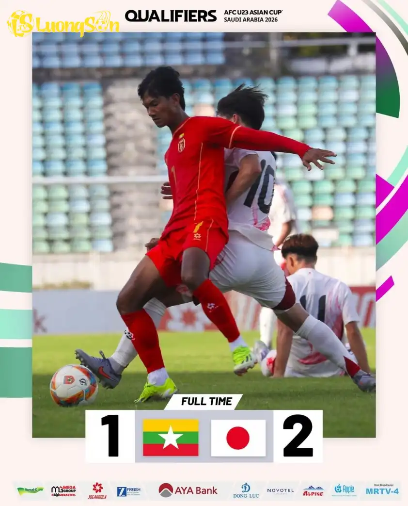 Dù thua nhưng U23 Myanmar đã có trận đấu rất đáng khen trước Nhật Bản Dù thua nhưng U23 Myanmar đã có trận đấu rất đáng khen trước Nhật Bản